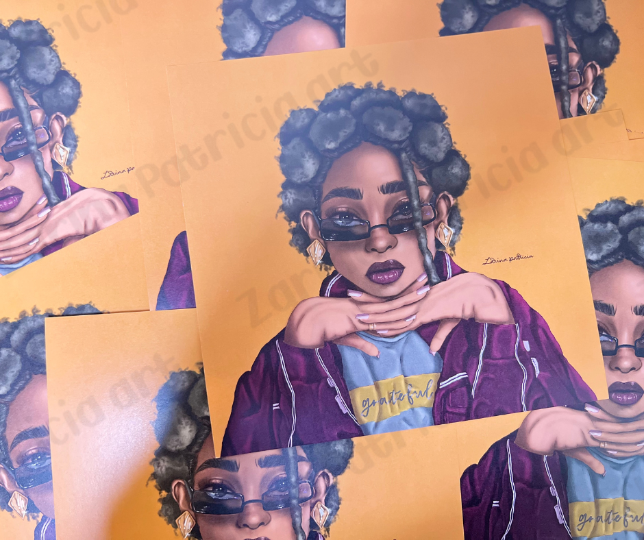 "Style & Grace" Art Print -Art Print