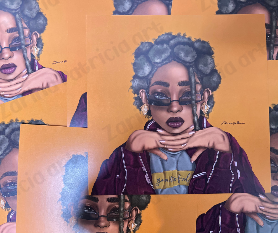 "Style & Grace" Art Print -Art Print