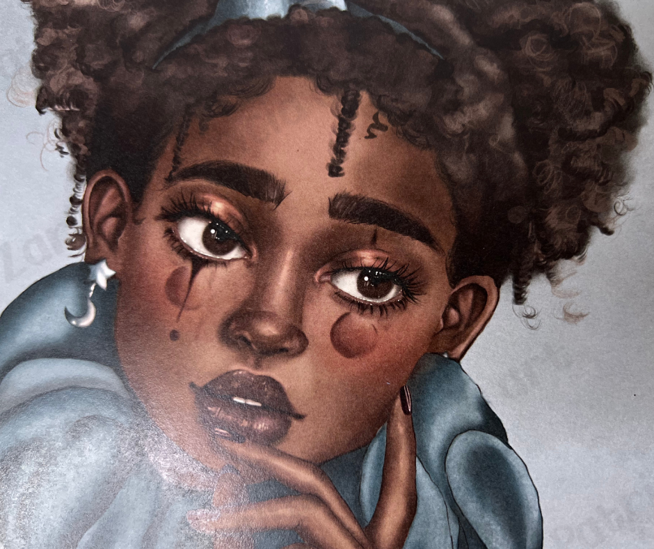 "Her Circus In The Clouds" Art Print