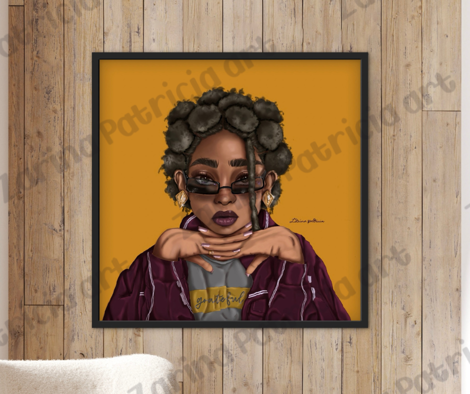 "Style & Grace" Art Print -Art Print