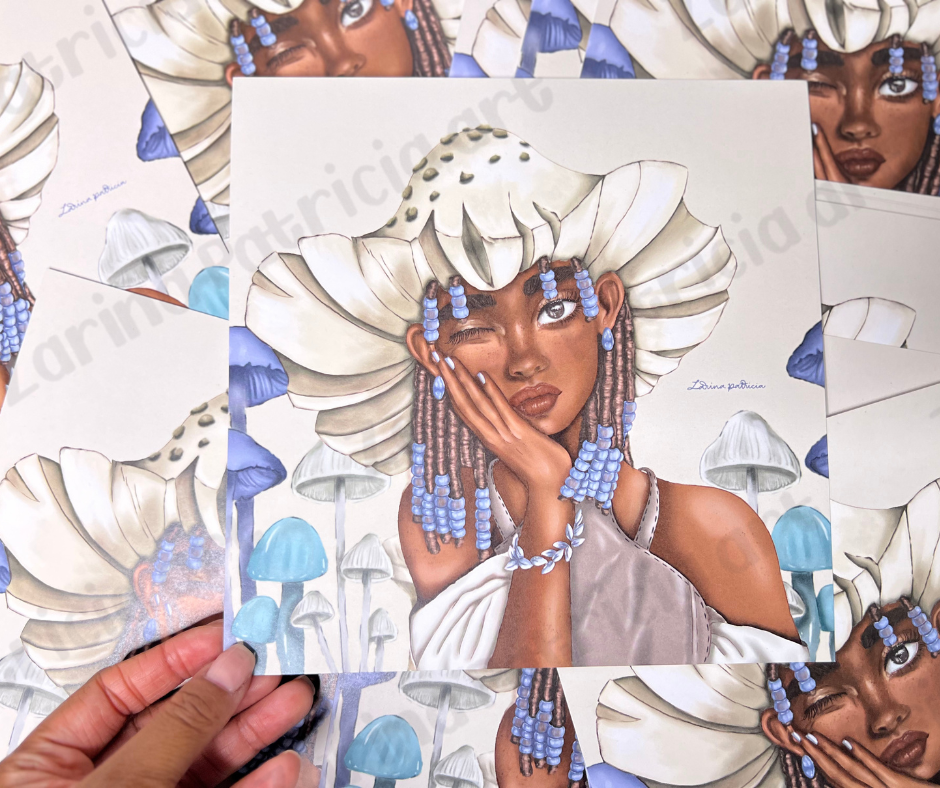 "Chanterelle's Wish" Art Print