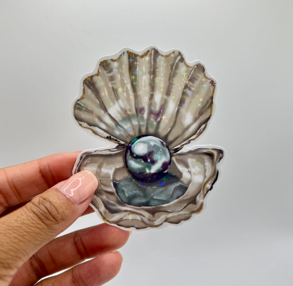 "Queen Of Gems" Starry Holographic Vinyl Sticker