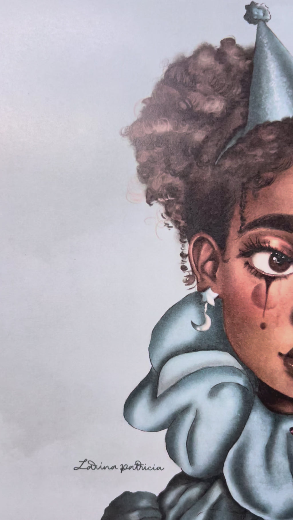 "Her Circus In The Clouds" Art Print