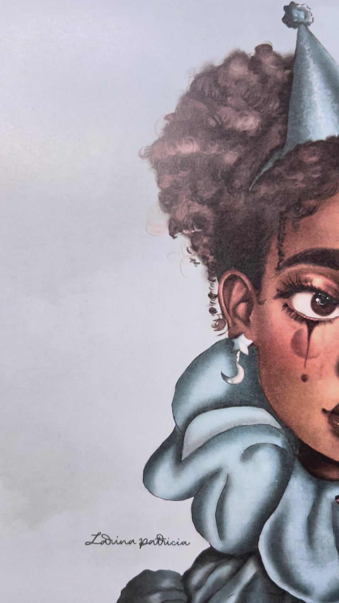 "Her Circus In The Clouds" Art Print