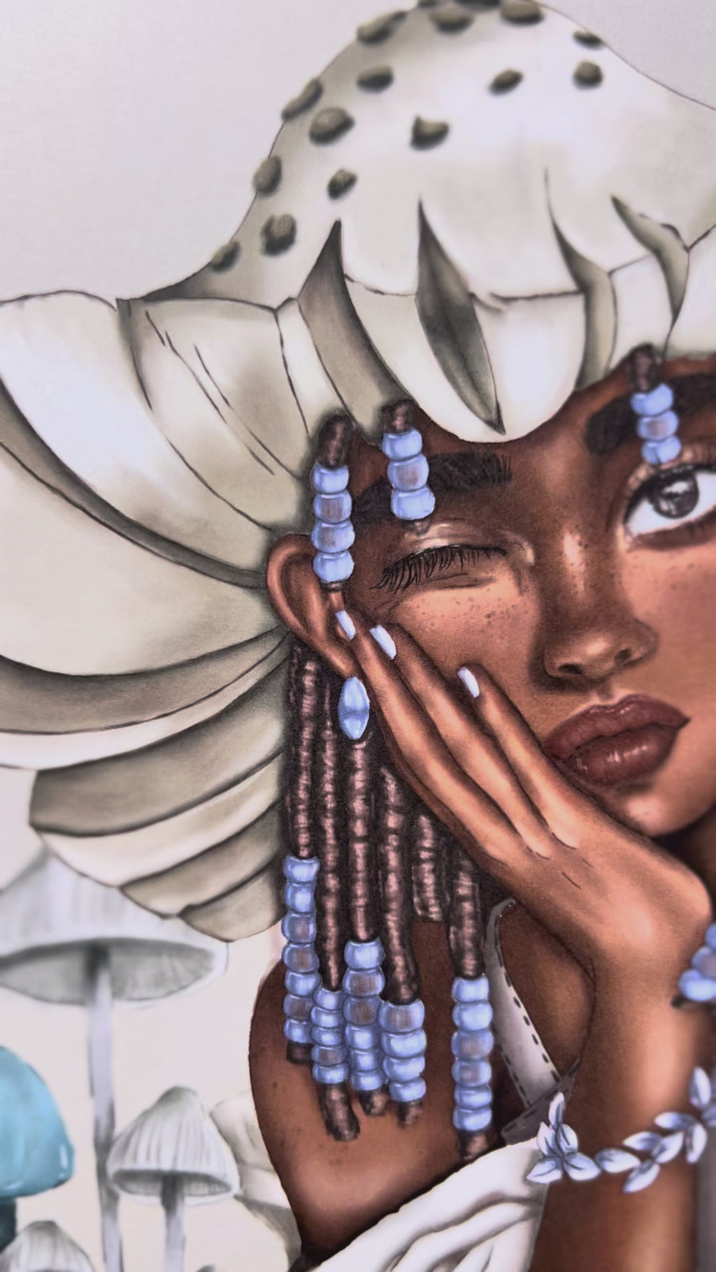 "Chanterelle's Wish" Art Print